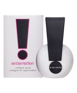 Exclamation perfume for women by Coty, fresh and vibrant fragrance.