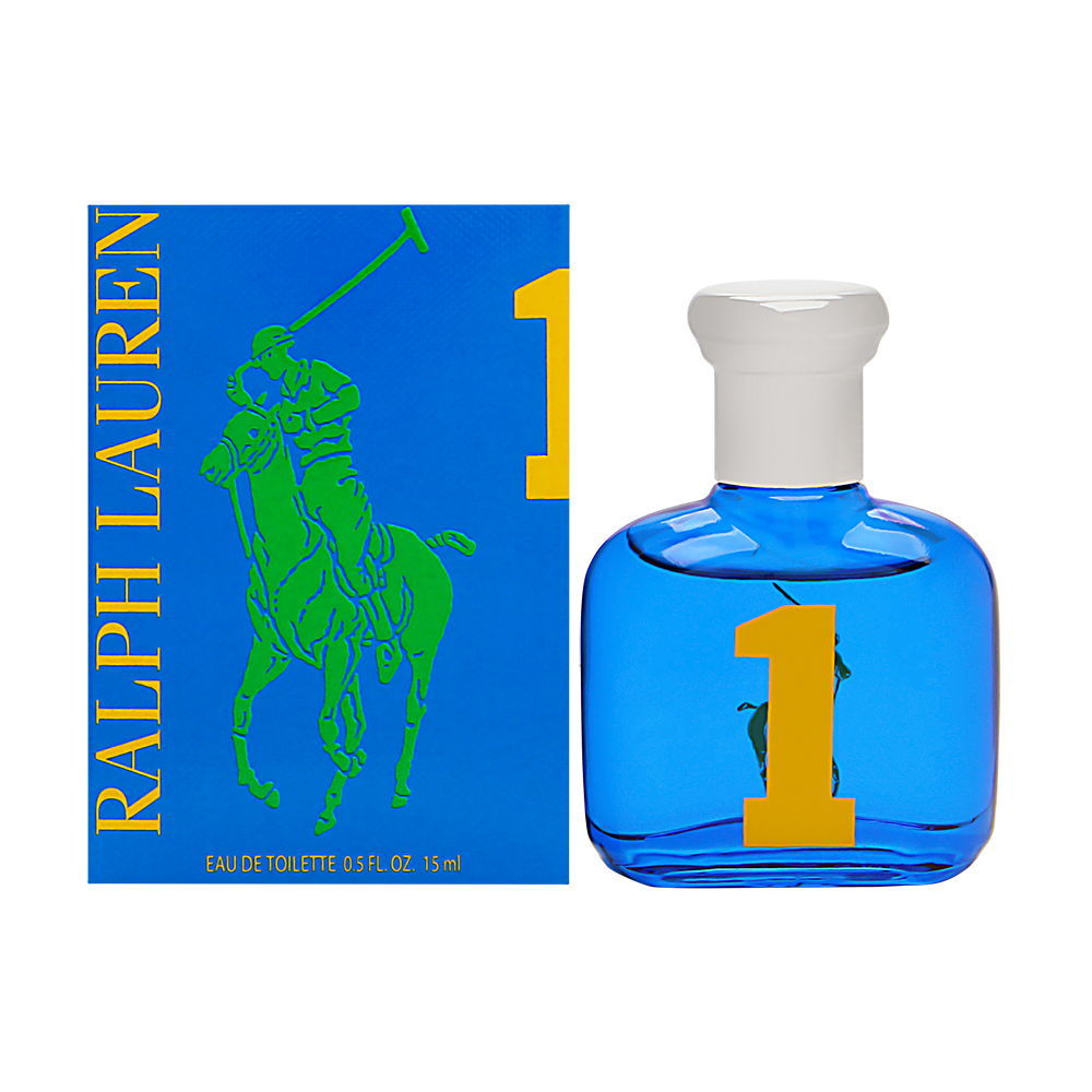 Ralph Lauren Big Pony #1 (Blue) Cologne for Men - TESTER Eau de Toilette Spray 4.2 oz