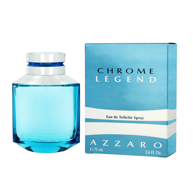 Chrome Legend Cologne for Men - Eau de Toilette Spray 2.6 oz
