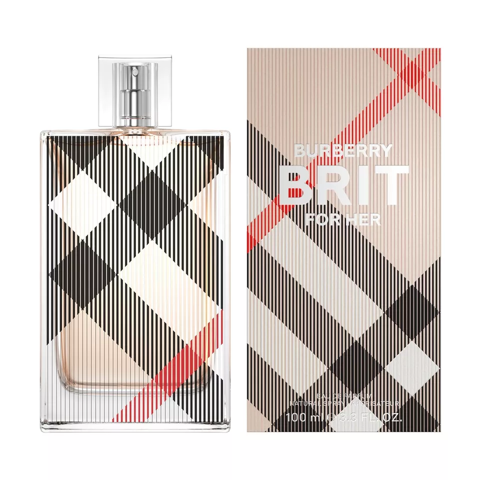 Burberry Brit Perfume for Women - Eau de Parfum Spray 3.4 oz