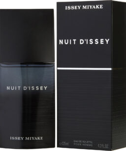Nuit D'Issey cologne for men, elegant fragrance by Issey Miyake, perfect for evening wear.