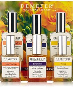 Elegant Demeter orchid perfume bottles for women.