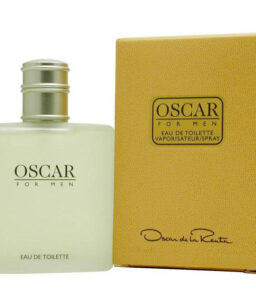Oscar men's cologne bottle with packaging, fresh and masculine scent.