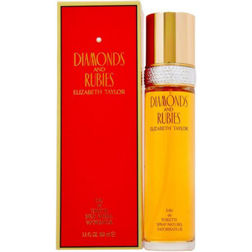 Diamonds & Rubies Perfume for Women - Eau de Toilette Spray 3.3 oz