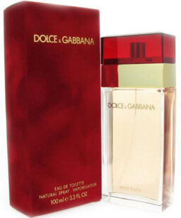 Dolce & Gabbana perfume for women, Eau de Toilette spray 3.4 oz, luxurious floral fragrance.