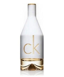 Calvin Klein CK In2U women’s perfume bottle, 3.4 oz Eau de Toilette spray.