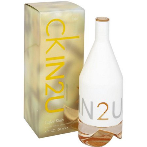 Calvin Klein CK In2U Perfume for Women - Eau de Toilette Spray 5.0 oz - Image