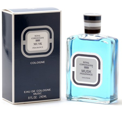 Royal Copenhagen Musk Cologne for Men - Cologne Splash 8.0 oz - Image