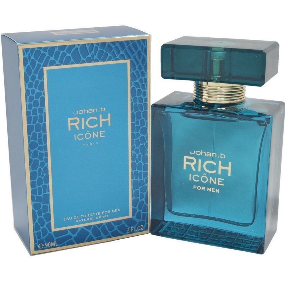 Rich Icone Cologne for Men - Eau de Toilette Spray 3.0 oz - Image
