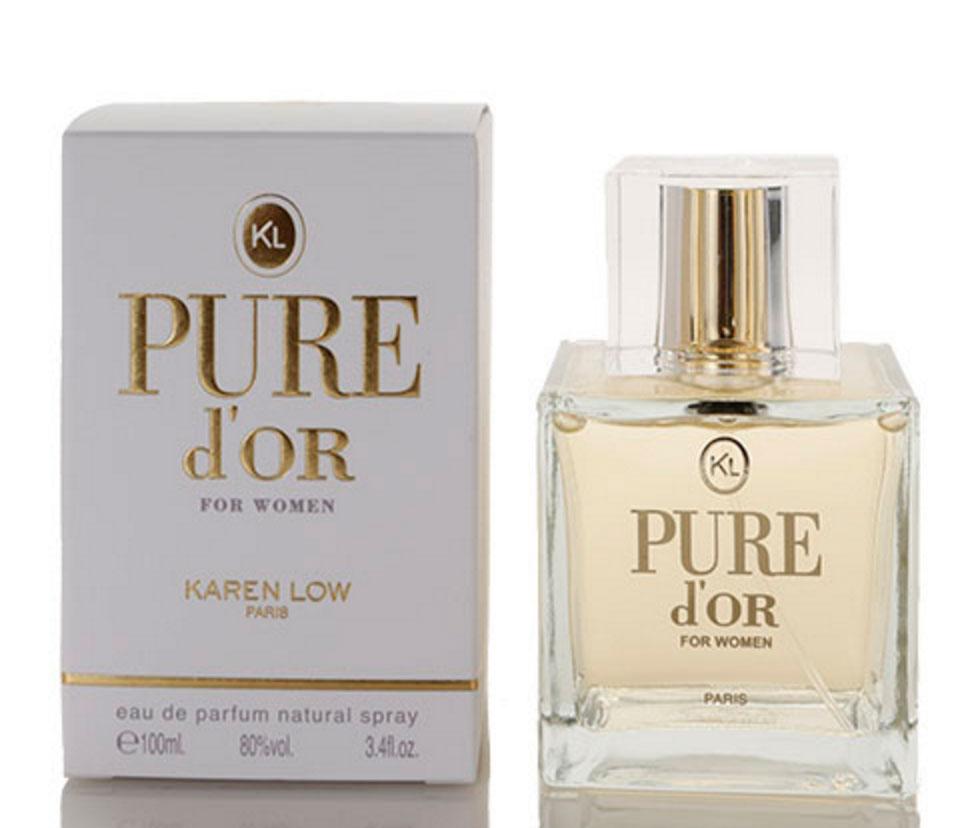 Karen Low Pure Dor Perfume for Women - Eau de Parfum Spray 3.4 oz - Image