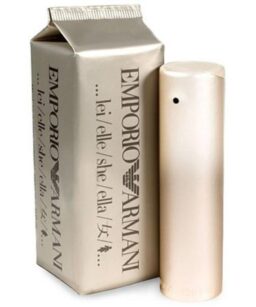 Emporio Armani women's perfume in elegant packaging, perfect for a sophisticated fragrance.