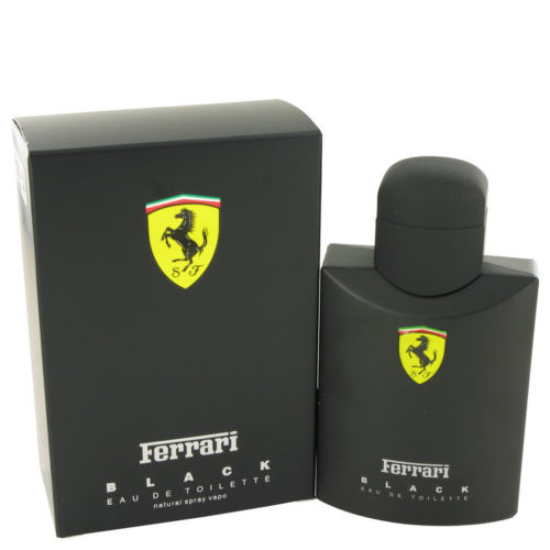 Ferrari Scuderia Black Cologne for Men - Eau de Toilette Spray 4.2 oz - Image