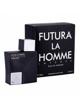 Futura La Homme Intense cologne bottle and box, men's fragrance by FragranceShop.com.