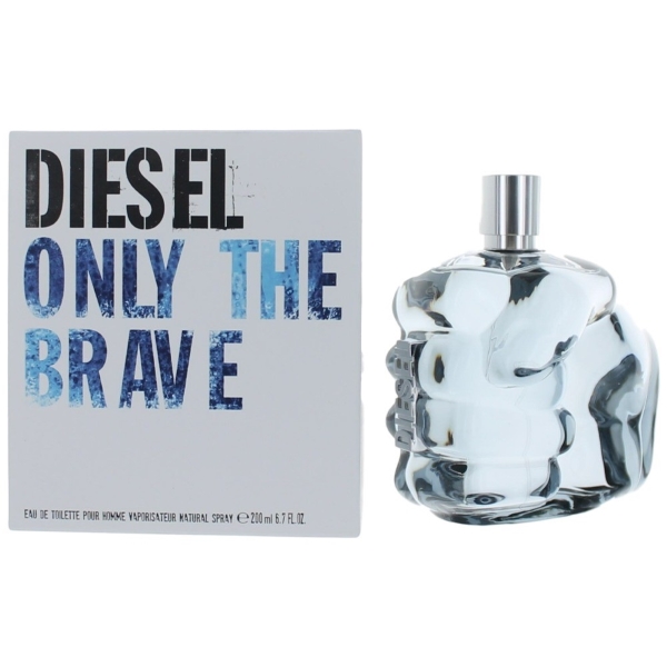 Diesel Only The Brave Cologne for Men - Eau de Toilette Spray 6.7 oz - Image