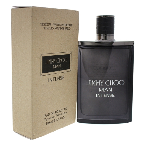 Jimmy Choo Man Intense Cologne for Men - Eau de Toilette Spray TESTER 3.3 oz