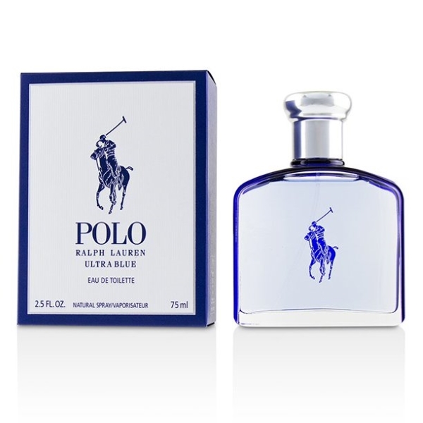 Polo Ultra Blue Cologne for Men - Eau de Toilette Spray 2.5 oz