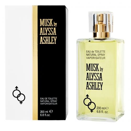 Alyssa Ashley Musk Perfume for Women - Eau de Toilette Spray 6.8 oz - Image