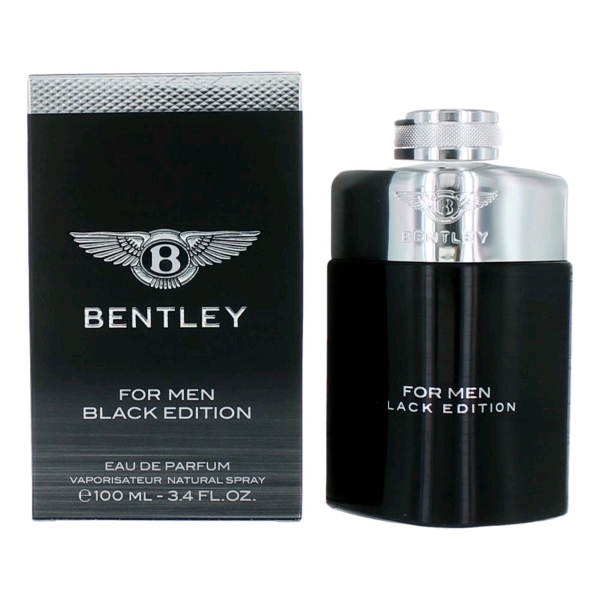 Bentley Black Edition Cologne for Men - Eau de Parfum Spray 3.4 oz - Image