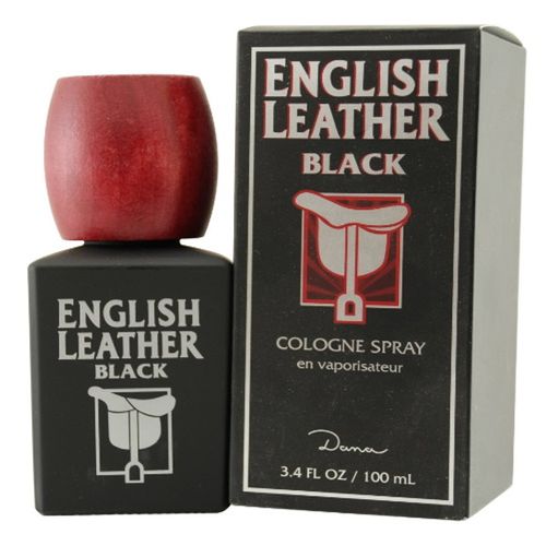 English Leather Black Cologne for Men - Cologne Spray 3.4 oz - Image