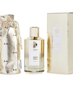 Royal Vanilla Mancera perfume for unisex, elegant fragrance with vanilla notes.