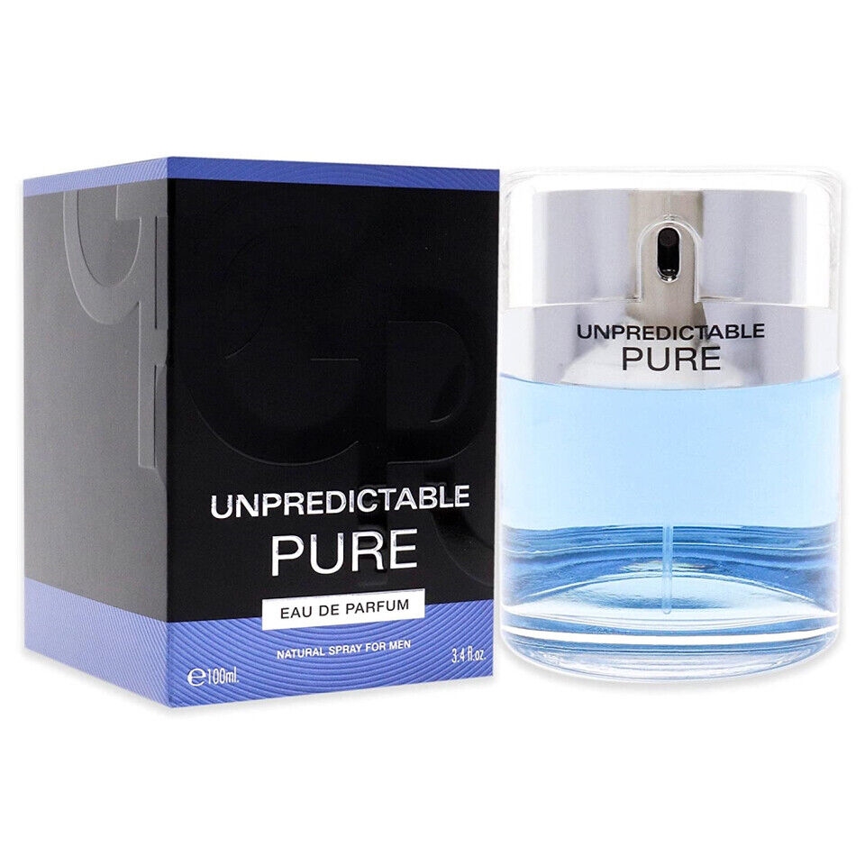 Unpredictable Pure Cologne for Men - Eau de Parfum Spray 3.4 oz - Image