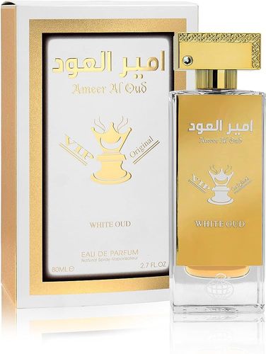 Ameer Al Oud Vip White Oud Perfume for Unisex - Eau de Parfum Spray 3.4 oz - Image