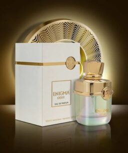 Enigma Deux unisex perfume bottle with elegant packaging.