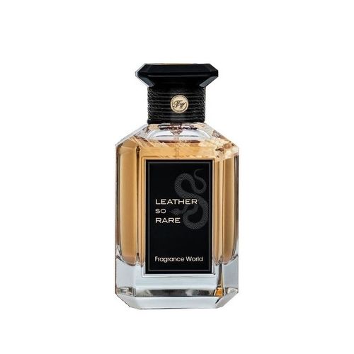 Fragrance World Leather So Rare Perfume for Unisex - Eau de Parfum Spray 3.4 oz - Image