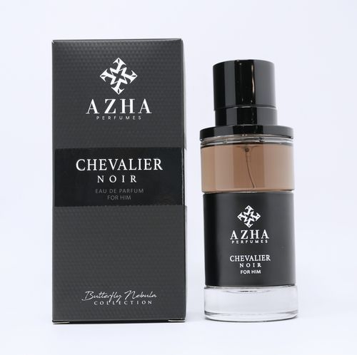 Azha Chevalier Noir Cologne for Men - Eau de Parfum Spray 3.3 oz - Image