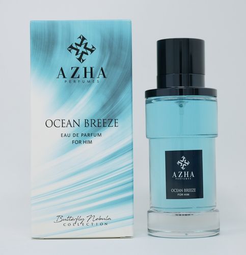 Azha Ocean Breeze Cologne for Men - Eau de Parfum Spray 3.3 oz - Image