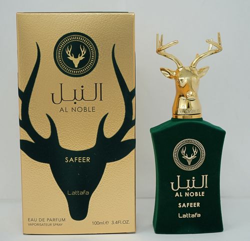 Lattafa Al Noble Safeer Cologne for Men - Eau de Parfum Spray 3.4 oz - Image