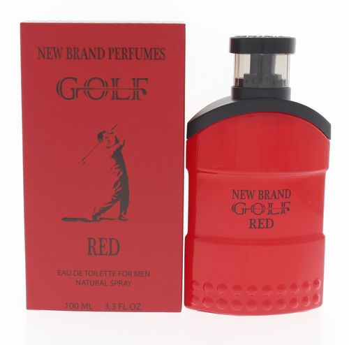 New Brand Golf Red Cologne for Men - Eau de Toilette Spray 3.3 oz - Stylish Women's Wig