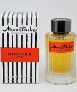 Rochas Moustache Eau de Parfum for Men with bold, fresh scent. Perfect for confident, stylish men.