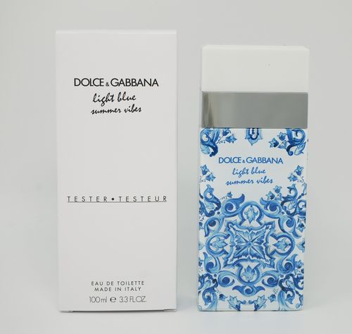 Light Blue Summer Vibes Perfume for Women - Eau de Toilette Spray TESTER 3.3 oz - Image