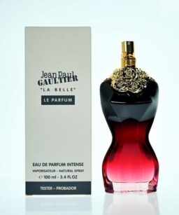Jean Paul Gaultier La Belle Le Parfum perfume for women with floral design.