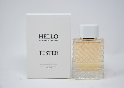 Lionel Richie Hello Perfume for Women - Eau de Toilette Spray TESTER 3.4 oz - Image