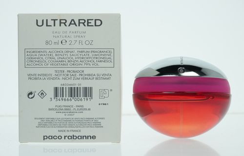 Ultrared Perfume for Women - Eau de Parfum Spray TESTER 2.7 oz - Image