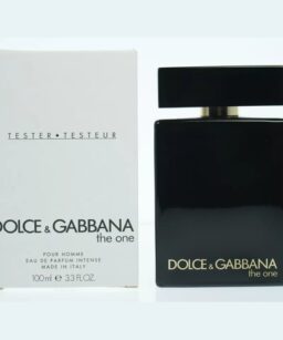 Dolce & Gabbana The One Intense men's fragrance bottle and box.