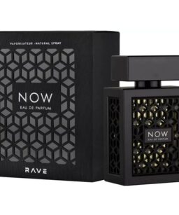 Now Rave Eau de Parfum for Men with a modern, bold scent.