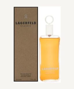 Lagerfeld Classic men's fragrance perfume bottle with packaging.