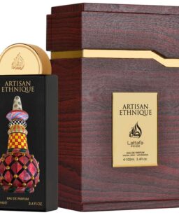 Elegant unisex fragrance with artisan craftsmanship and ethnic-inspired design.