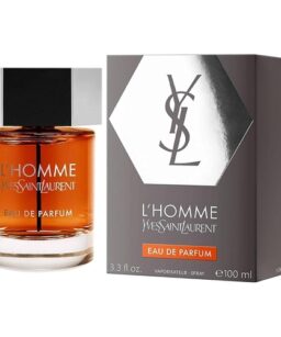YSL L'Homme Eau de Parfum for Men, sophisticated fragrance by Yves Saint Laurent.