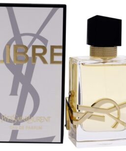 YSL Libre perfume for women with elegant bottle and black cap.