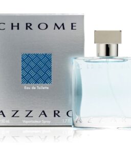 Chrome Eau de Toilette for Men - Fresh, clean scent by Azzaro.