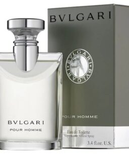 Bvlgari Pour Homme men's perfume with elegant bottle and packaging.