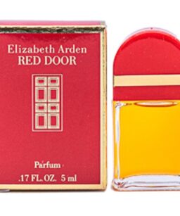 Elizabeth Arden Red Door perfume for women, elegant fragrance with a vibrant red and yellow design.