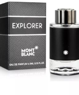 Explorer Men Eau de Parfum by Mont Blanc, 4.5ml travel size.