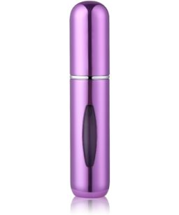 Travel perfume atomizer for women, portable fragrance spray, compact perfume bottle for on-the-go us.