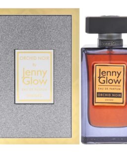 Jenny Glow Orchid Noir perfume bottle and box for women.