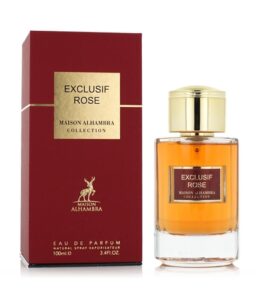 Exclusif Rose perfume by Maison Alhambra, elegant floral fragrance for women.